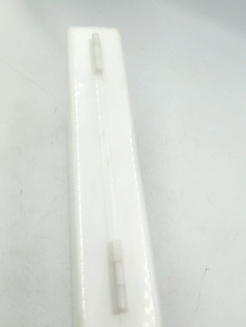 Vintage Diane Von Furstenberg Acrylic Trinket Jewelry Make Up Dresser Box White